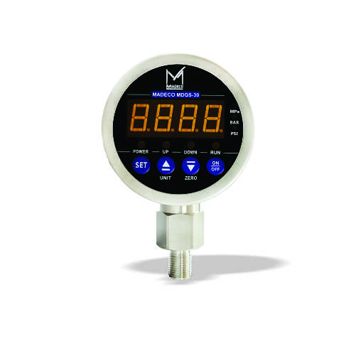 پرشر گیج و ترنسمیتر سوییچ نمایشگردار MDGS30 برند MADECO